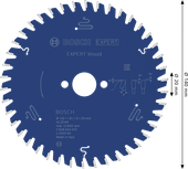BoschEXPERT 木工圆锯片 140mm，用于精确切割木材。